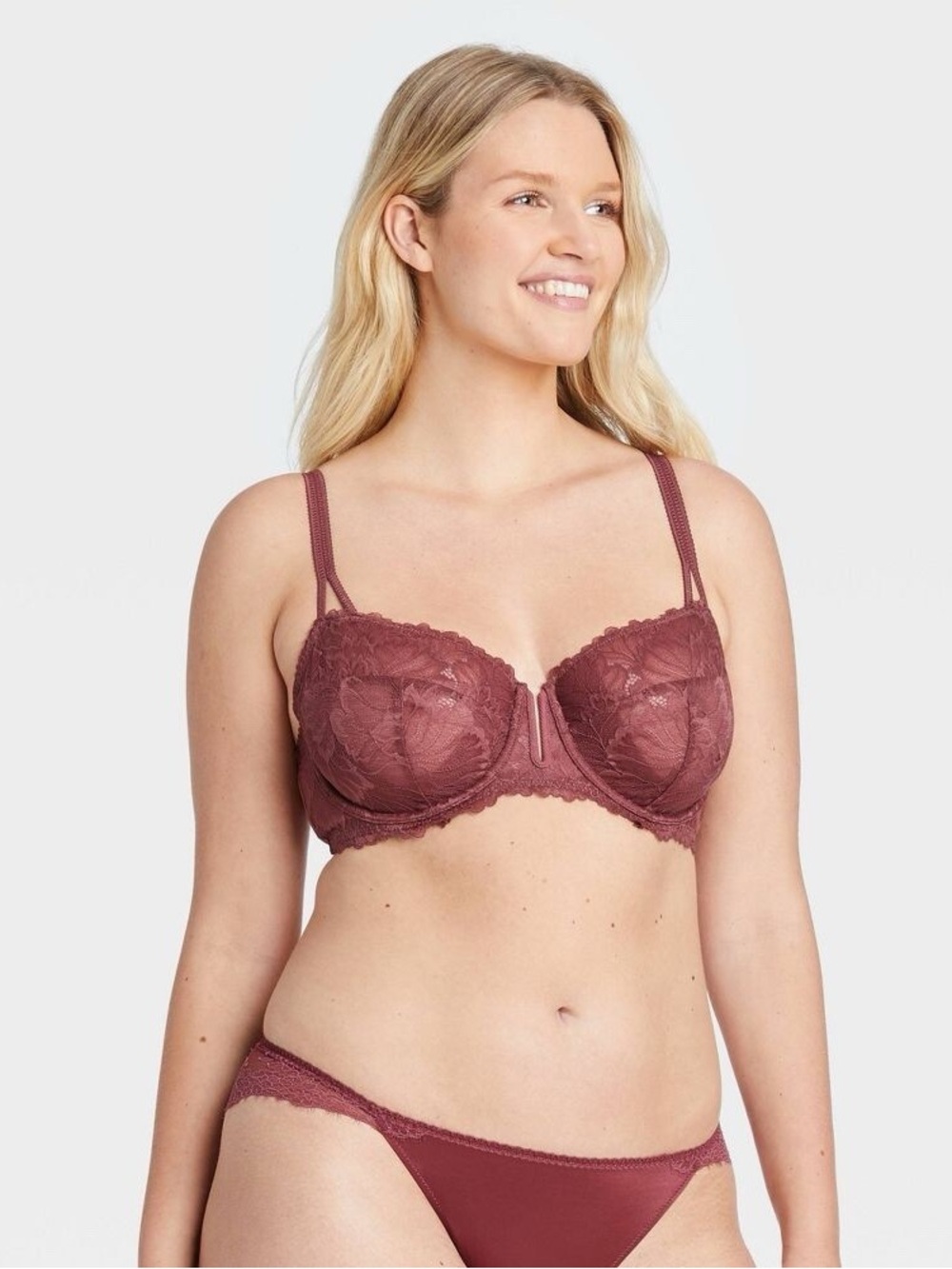 Auden Women's Unlined Balconette Bra